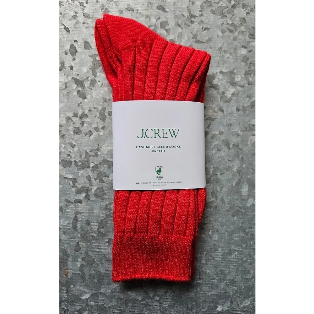 J.Crew Cashmere-blend trouser socks